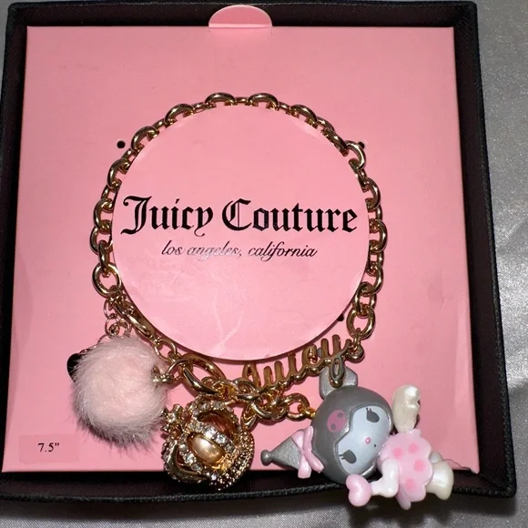 Juicy Couture Gold Bracelet with Charms - Picture 4 of 5